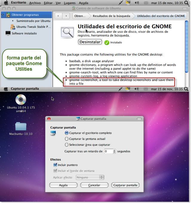 gnome screenshoot