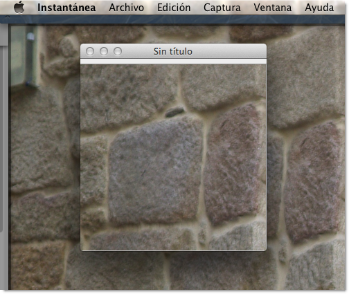 instantánea. Mac